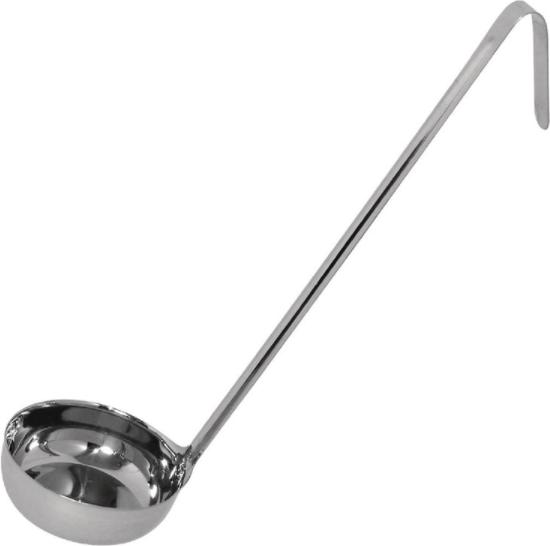 Actual product image Vogue Ladle with flat base cl