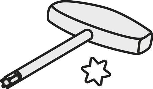 Dormer Torx-Schlssel ISO SDR T20P-T Bruttogewicht 50g PRAMET