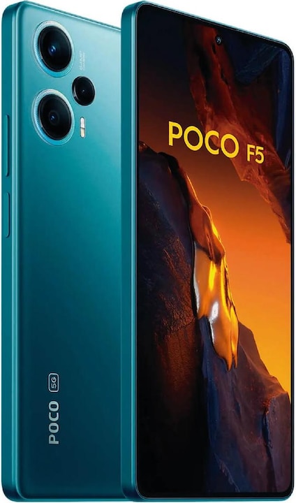 Produktbild Xiaomi Poco F5 (256 GB, Blau, 6.67", Dual SIM, 64 Mpx, 5G)