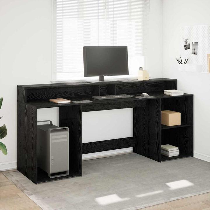 Produktbild vidaXL LED Schreibtisch (200 x 55 x 91 cm)