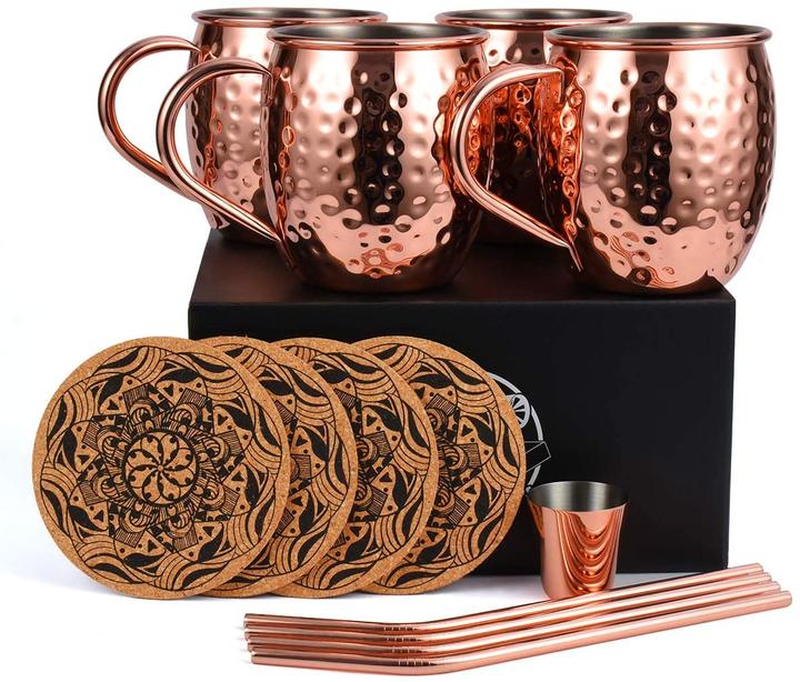 Immagine prodotto Eligara Moscow Mule Becher (4.50 dl, Tazza Moscow Mule)