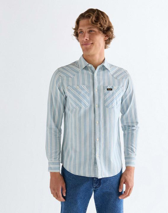 Actual product image Wrangler Langarmhemd Chambray (S)
