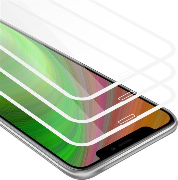 Actual product image Cadorabo Full screen display protection glass (3 Piece, Apple iPhone X)
