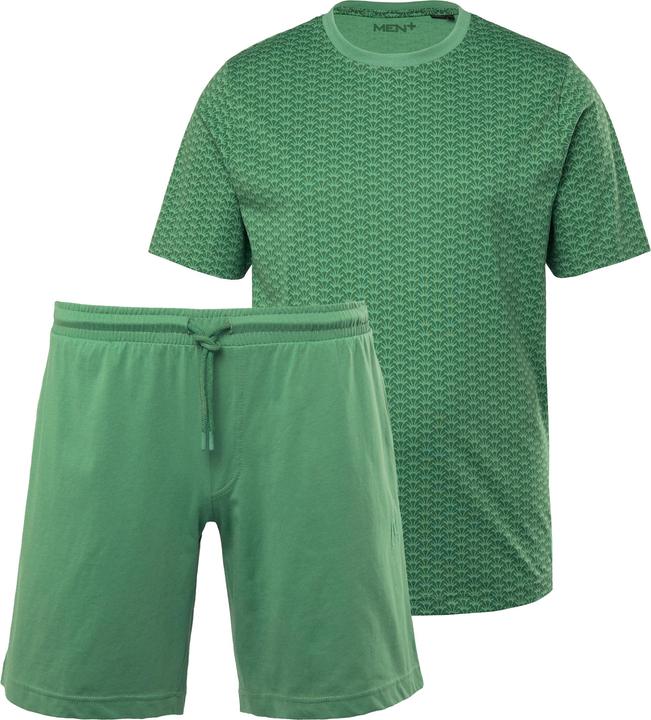 Produktbild Men+ Schlafanzug, gemustertes T-Shirt, Shorts (XL)