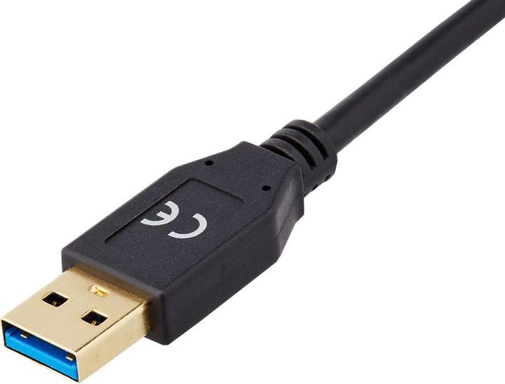 Produktbild Delock SuperSpeed USB 10 Gbps (USB 3.2 Gen 2) Kabel Typ-A Stecker zu USB Type-C™ Stecker mit Schrauben seit (0.50 m)