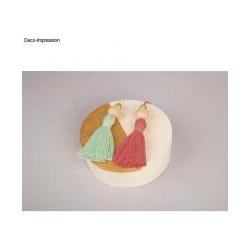 Rayher Makramee Garn, 3mm ø, mintgrün, 70 m, Filato + Lana, Verde