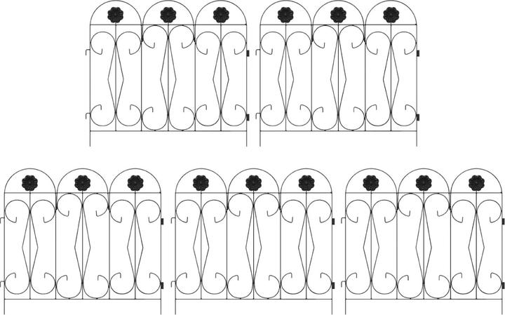 Produktbild vidaXL Gartenumzäunung