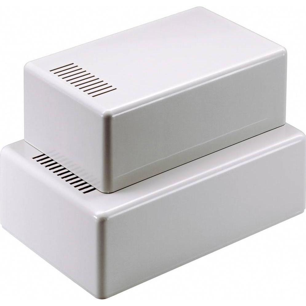 Strapubox Kunststoff-Gehäuse (Gehäuse), Elektronikzubehör + Gehäuse, Grau