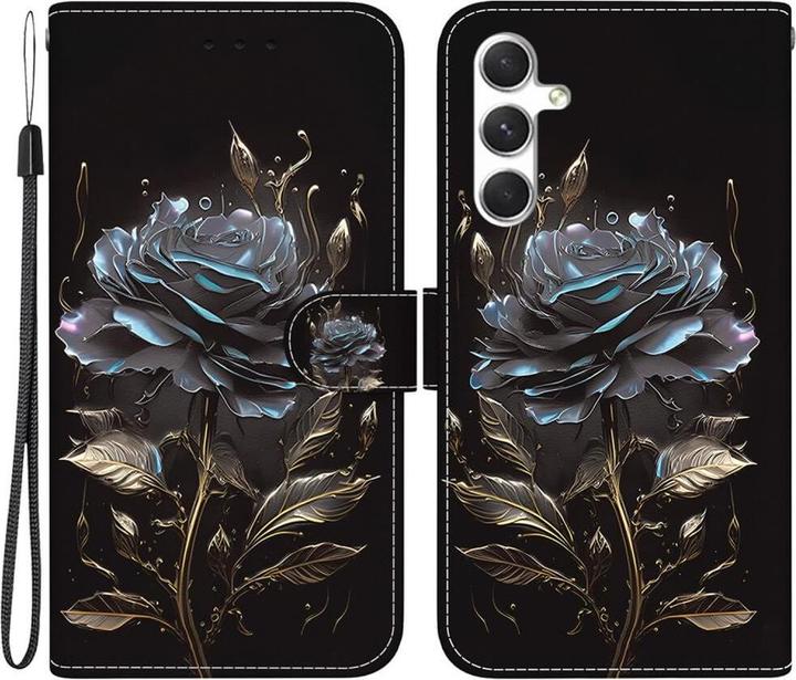 Actual product image Cover-Discount Galaxy S25 - Tasche Hülle mit Blüten Motiv (Samsung Galaxy S25)