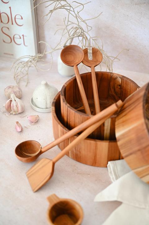 Produktbild TeakHaus Moon Pfannenwender