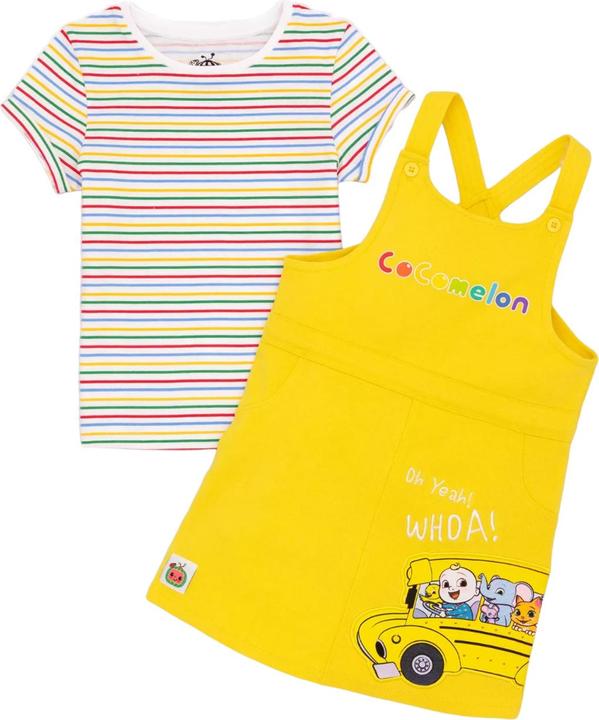 Immagine prodotto Cocomelon Oh Yeah! Whoa! Abito Scamiciato Set Ragazze (98)