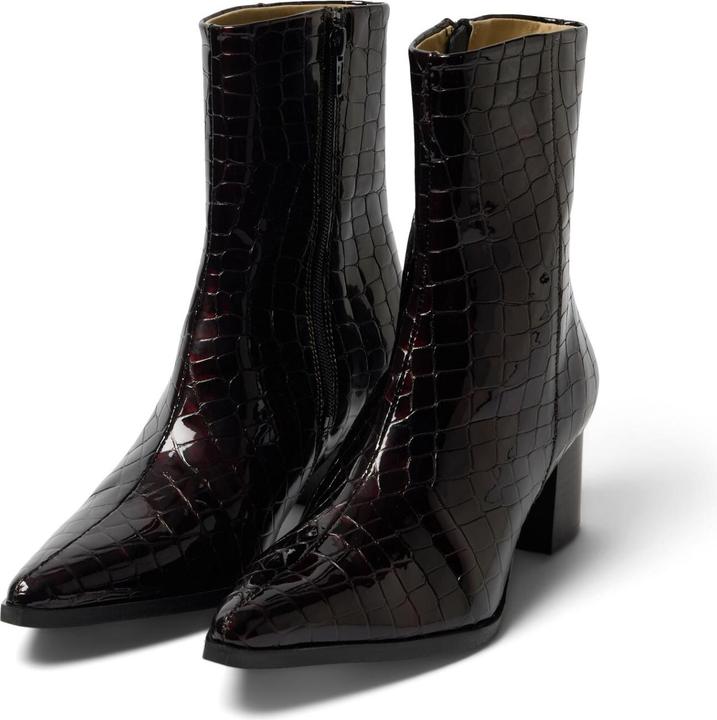 Image du produit Selected Leder Stiefel mit Absatz (38)