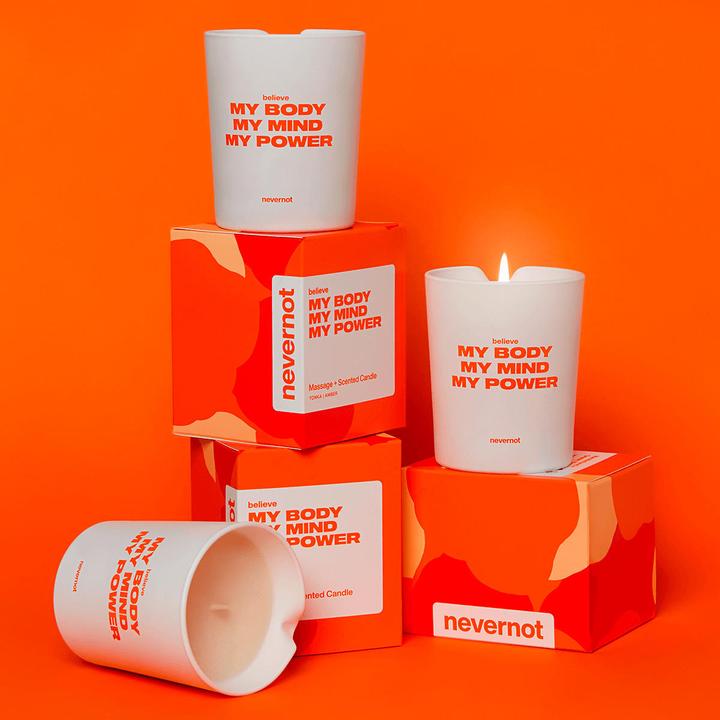 Produktbild NeverNot Massage Candle