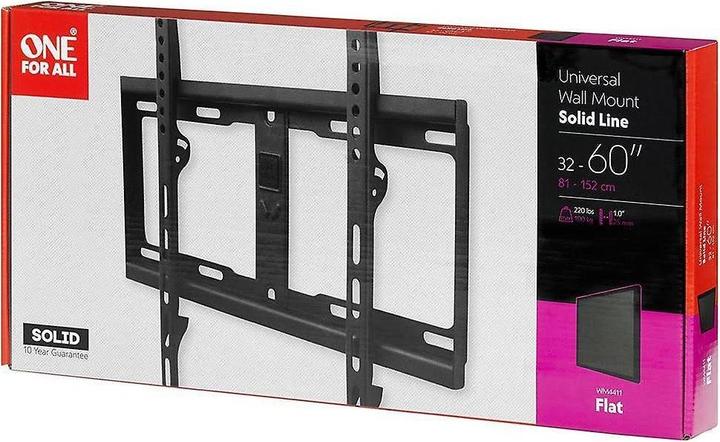 Image du produit One for All Solid WM4411 (Mur, 100 kg, 32" - 60")