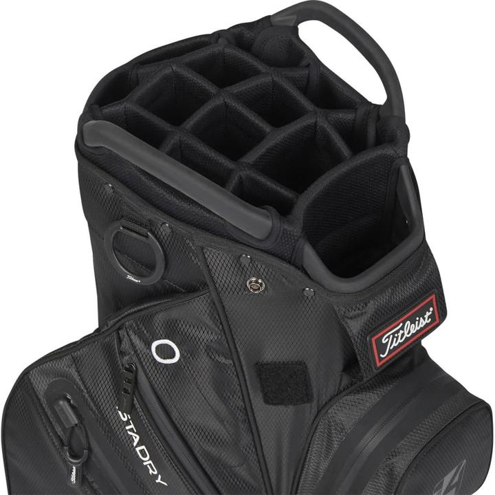 Produktbild Titleist 14 Stadry Cartbag Schwarz