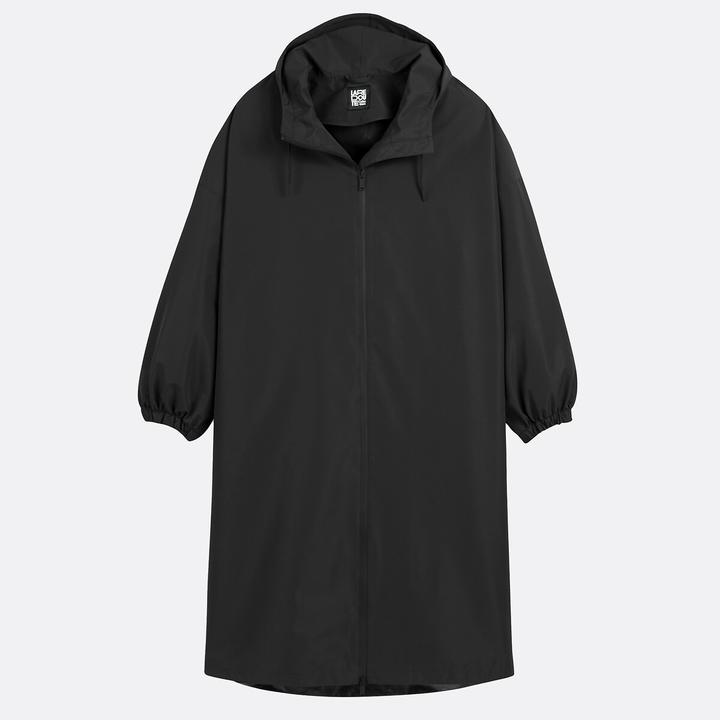 Actual product image La Redoute Collections Oversize Maxi Long Windbreaker mit Kapuze (XL)