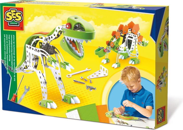 Image du produit Ses Set de construction métallique Dino