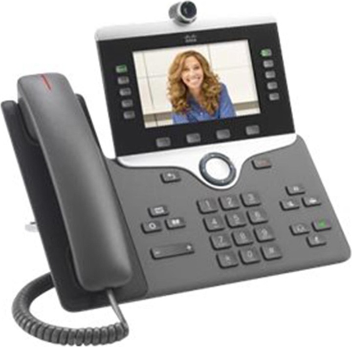 Produktbild Cisco IP Phone 8845 - IP-Videotelefon - mit Digitalkamera, Bluetooth-Schnittstelle