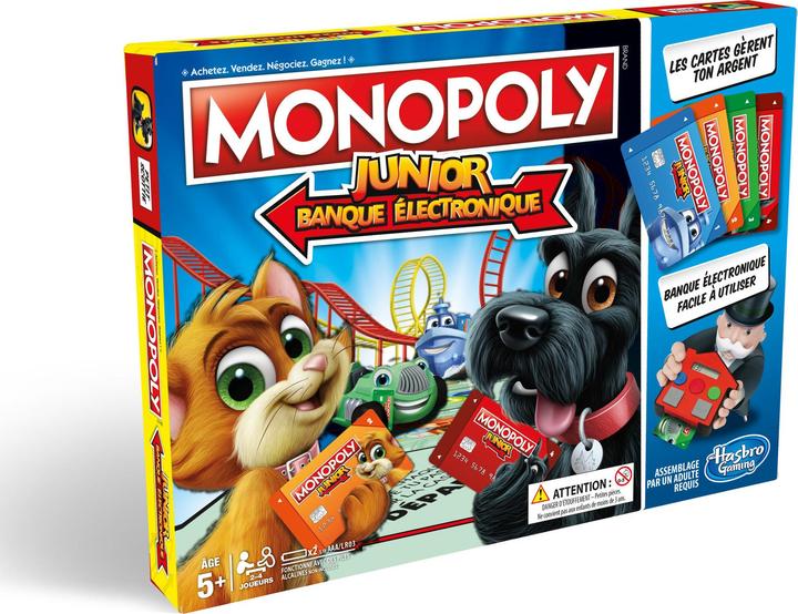 Hasbro Monopoly Junior Banque electronique F (French)