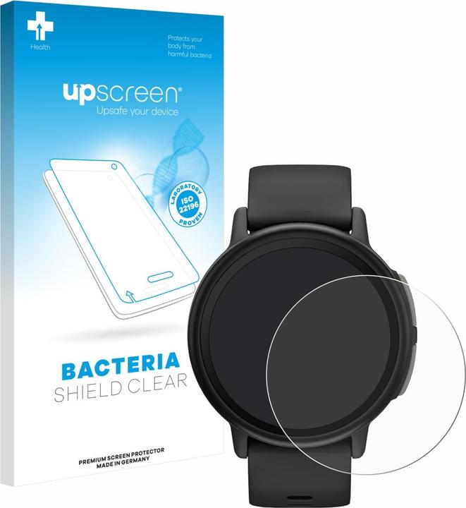upscreen Schutzfolie für Garmin Bounce 2 Displayschutz Displayschutzfolie Folie Klar antibakteriell