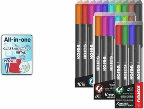 Produktbild Kores Permanent K-Marker (4x)