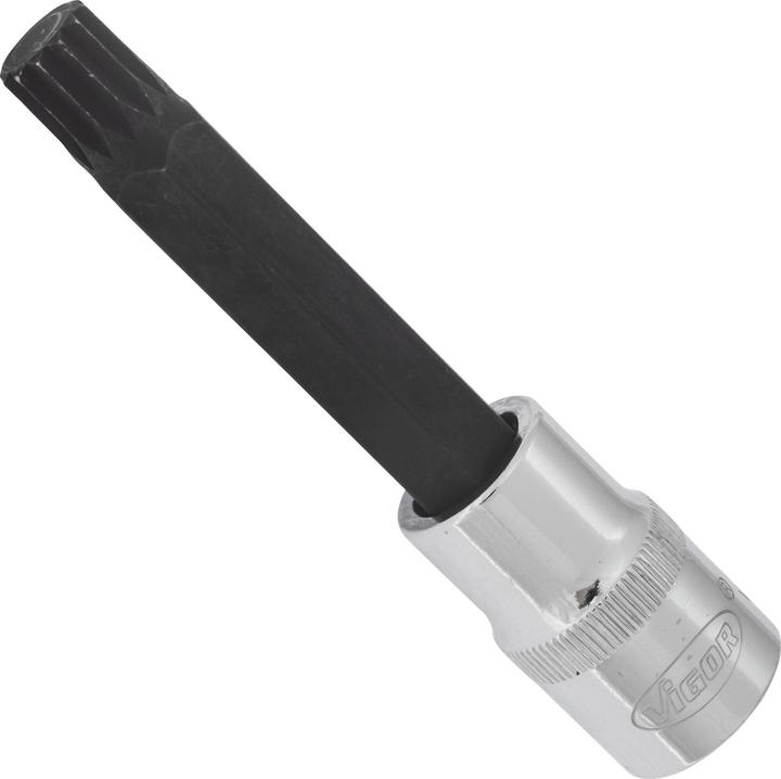 Produktbild Vigor Innenvielzahn Schraubendreher-Einsatz (XZN) ∙ V2060 ∙ Vierkant12,5 mm (1/2 Zoll) ∙ Innen Viel…