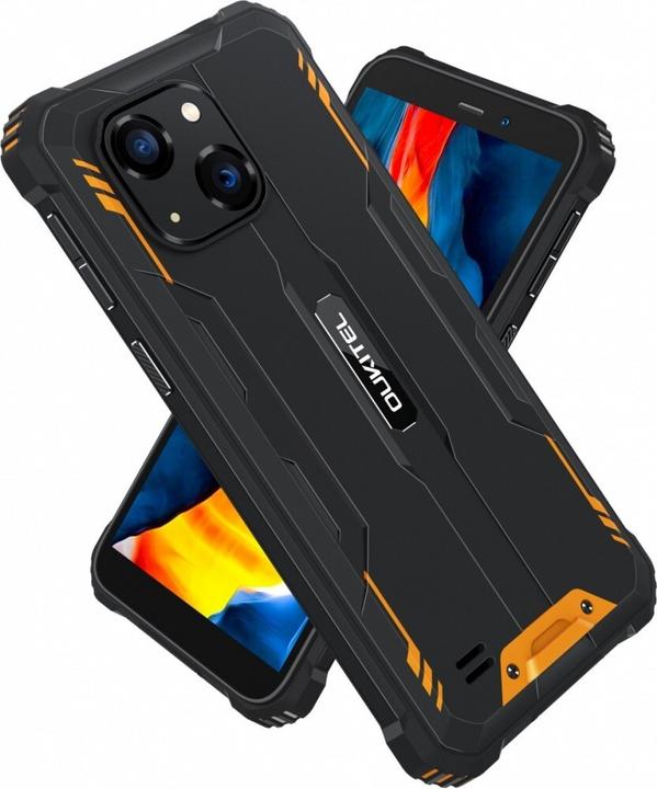 Immagine prodotto Oukitel G2 6' 4/64 DS Smartphone. 6300 mAh (orange) ohne Ladegerät (64 GB, Arancia, Nero, 6", 4G)
