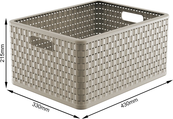 Actual product image Rotho Country (1 x, 43 x 33 x 21.5 cm)