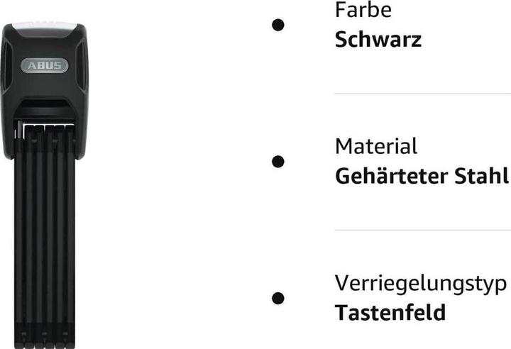 Actual product image Abus 6000KA/90 BK SH (90 cm)