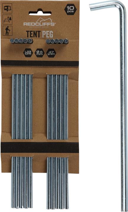Image du produit Redcliffs Set de piquets de tente à 10 pièces