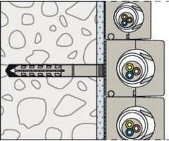 Actual product image Fischer 68012 Clamp SCH 812 GR (100)