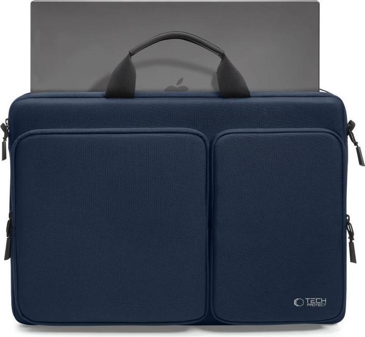 Productafbeelding Tech-Protect Defender Bag for 17 Laptop - Navy Blue (17")