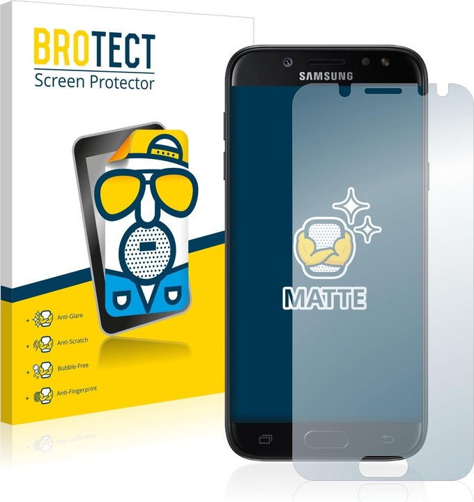 Actual product image BROTECT Anti-glare screen protector matt (2 Piece, Samsung Galaxy J5 Pro (2017))