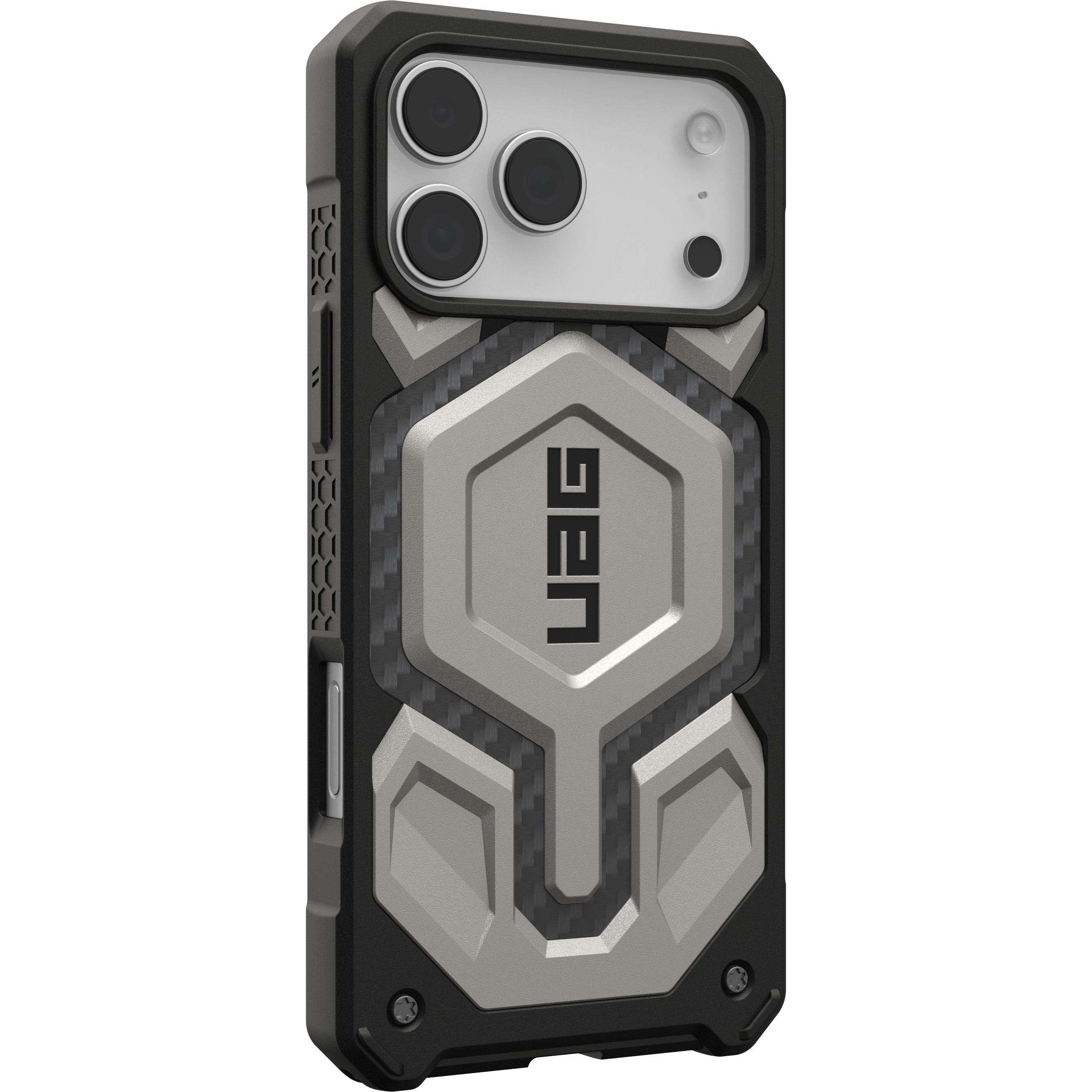 UAG Monarch Pro MagSafe (Apple iPhone 17 Pro Max), Cover smartphone, Grigio