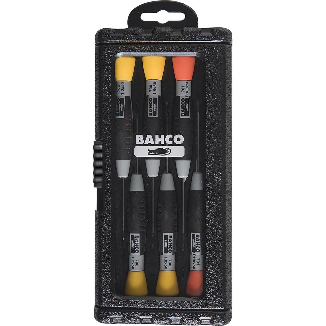Bahco, Schraubenzieher, Precision Screw Set (Schlitz)