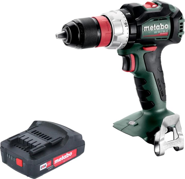 Actual product image Metabo BS 18 LT BL Q Cordless drill driver 18 V 75 Nm brushless + 1x rechargeable battery 2.0 Ah - without
