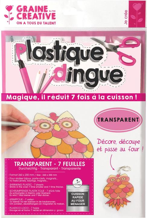 Image du produit Creative Kit Plastique Dingue Transparent