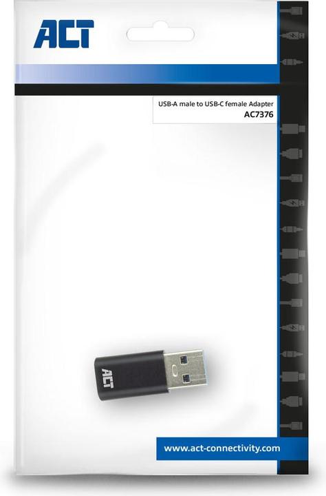 Productafbeelding USB-A male to USB-C female adapter (USB-A, USB Type-C)