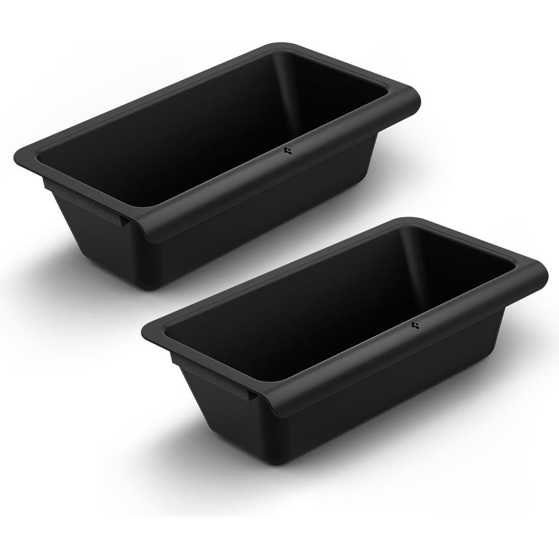 Spigen, Accessori interni per auto, Tesla Underseat Storage Organizer 2 Pack, black - Tesla Model Y(Juniper)