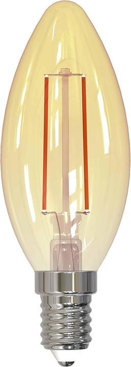 Müller Licht LED Kerze Retro-Gold (E14, 2.20 W, 150 lm, 1 x, G)