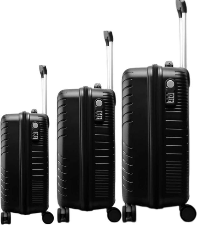 Produktbild Avizar 3er Hartschalenkoffer Chevron mit TSA-Schloss