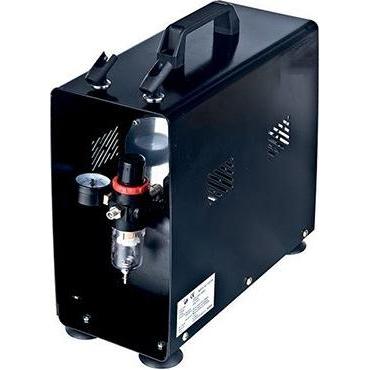 Wittmax Airbrush compressor with tank and cover