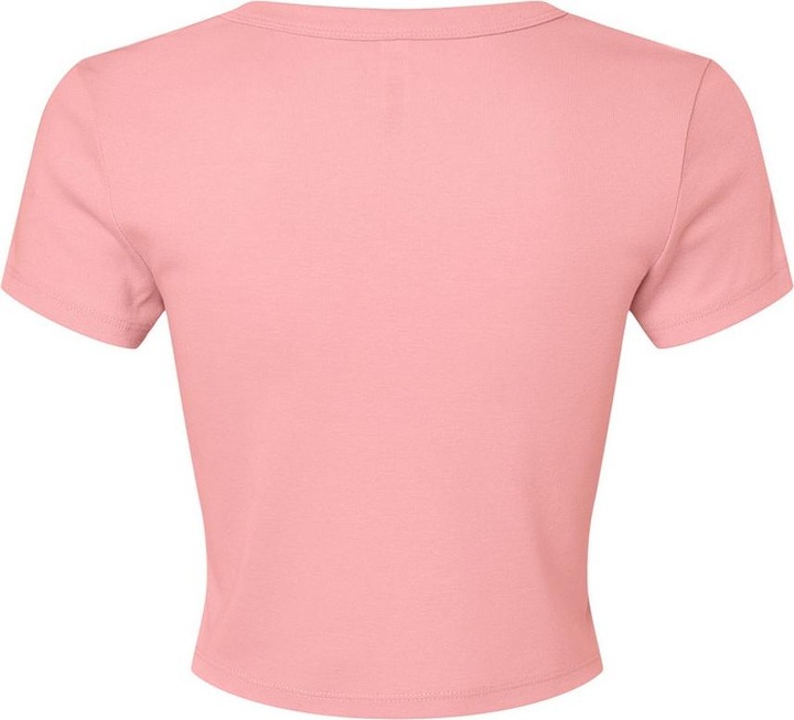 Actual product image Bella Canvas Womens/Ladies Micro-Rib Crop Top (L)