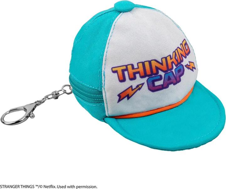 Actual product image Distrineo Portachiavi con Pochette - Thinking Cap - Stranger Things