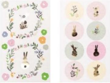 Produktbild Rico Design Sticker Osterhase (44 x)