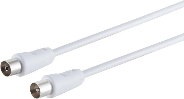 Produktbild Shiverpeaks S/CONN maximum connectivity Antennenkabel, 100% geschirmt, BK-tauglich, > 75 dB, weiss, 1,50m (75 dB, Antennenkabel)