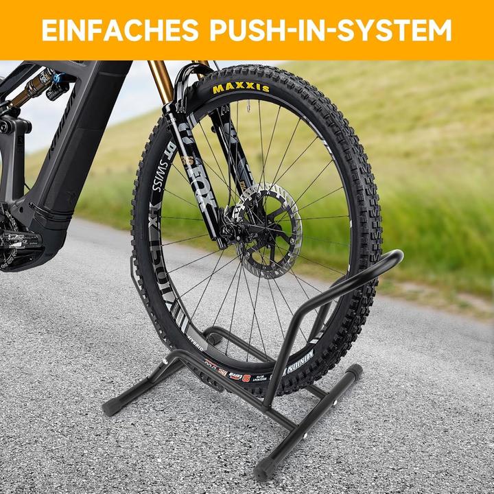 Cbx Freistehender Boden Fahrradstnder, Fahrradhalter fr Vorderrad oder  Hinterrad