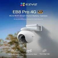 Image du produit EZVIZ Pan & Tilt Camera EB8 Pro 4G 4K CS-EB8-R200-1M8W4GA (3840 x 2160 pixels)
