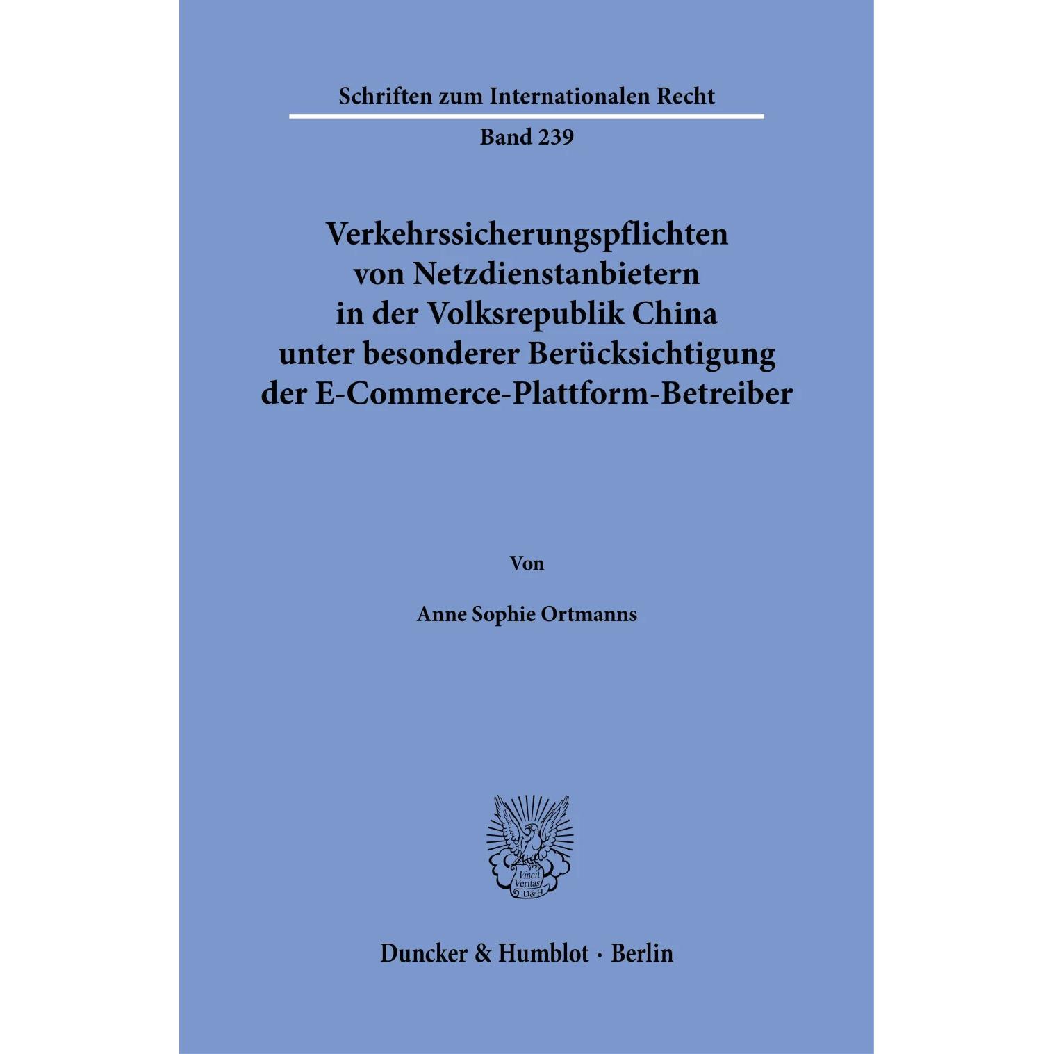 Anne Sophie Ortmanns, Fachbücher von Anne Sophie Ortmanns