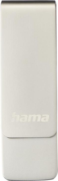Productafbeelding Hama USB-stick Uni-C Rotate Pro, USB-C 3.1, 256GB, 90MB/s, zilver (256 GB, USB-C)